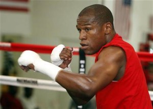 Shadow Boxing Remains a Huge Part of World Champion Floyd Mayweather's Boxing Routine