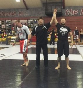 Joe Coggino placed 1st in both Gi and NoGi. He looked awesome!